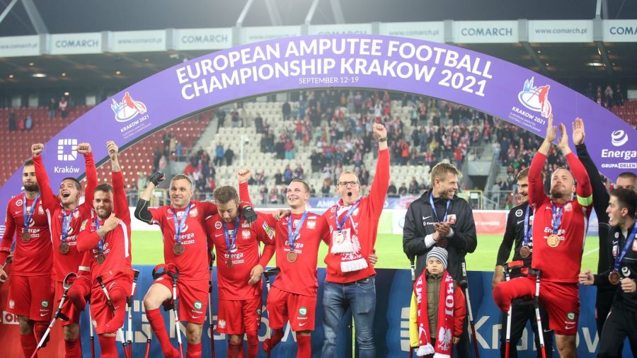 Nasi studenci brązowymi medalistami Mistrzostw Europy Amp Fubolu Kraków 2021!